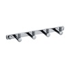 Alfi Brand Polished Chrome Wall Mnted 4 Prong Robe/Towel Hook Bathroom Accessory AB9528-PC